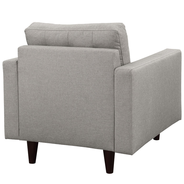 Empress Upholstered Fabric Armchair