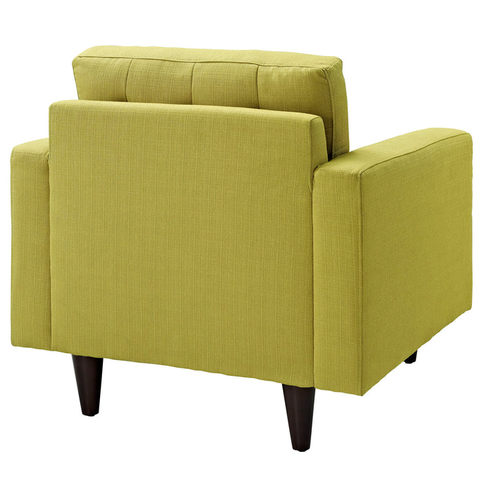 Empress Upholstered Fabric Armchair