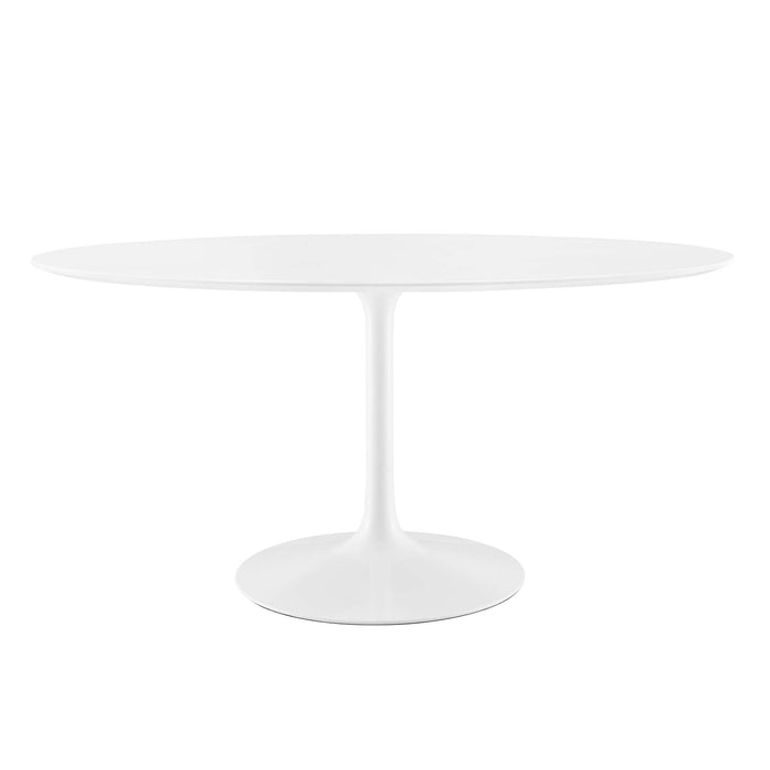 Lippa 60" Oval Wood Top Dining Table