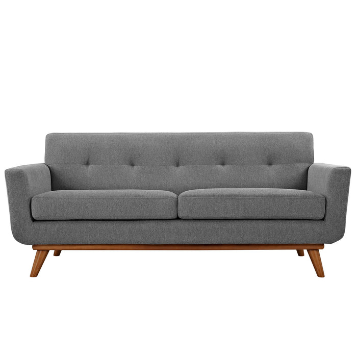 Engage Upholstered Fabric Loveseat