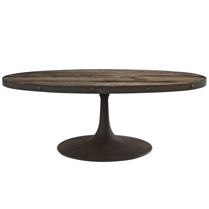 Drive Wood Top Coffee Table