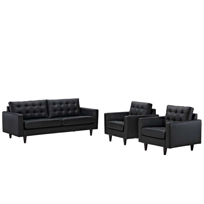 Empress Sofa and Armchairs Set of 3