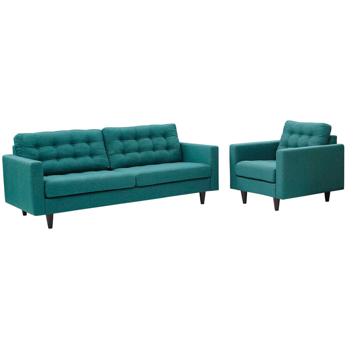 Empress Armchair and Sofa Set of 2