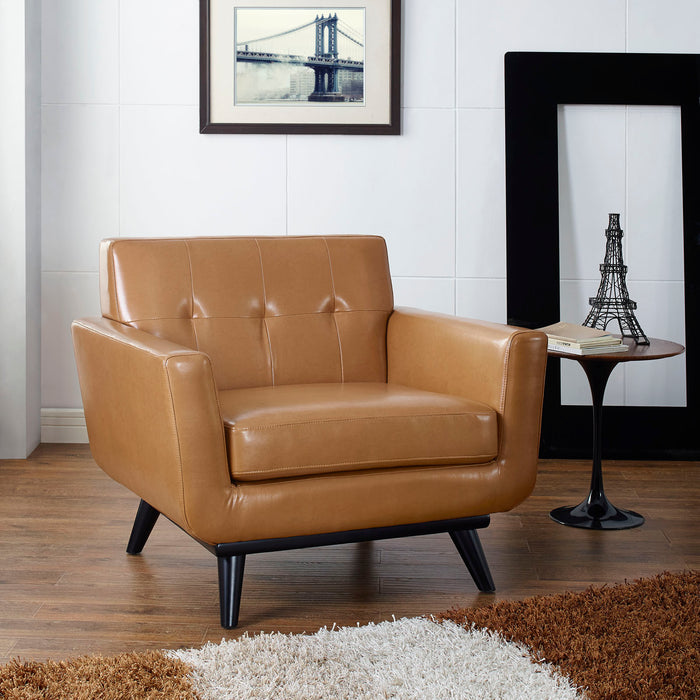 Engage Bonded Leather Armchair