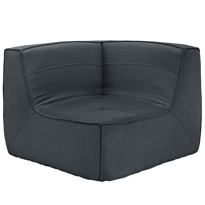 Align Upholstered Fabric Corner Sofa