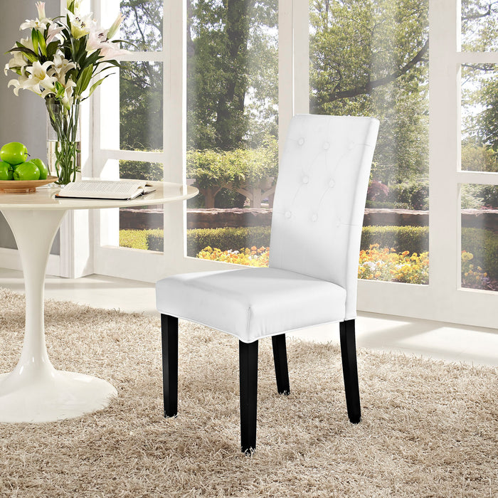 Confer Dining Vinyl Side Chair