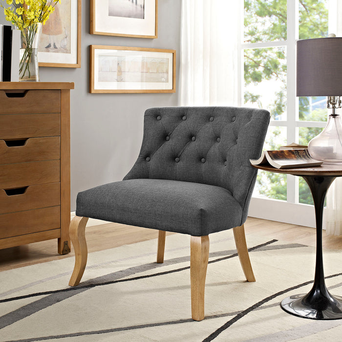 Royal Upholstered Fabric Armchair