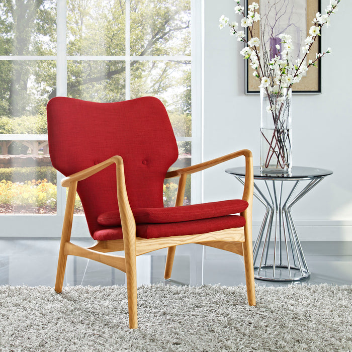 Heed Upholstered Fabric Lounge Chair