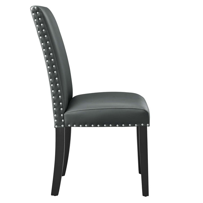 Parcel Dining Faux Leather Side Chair