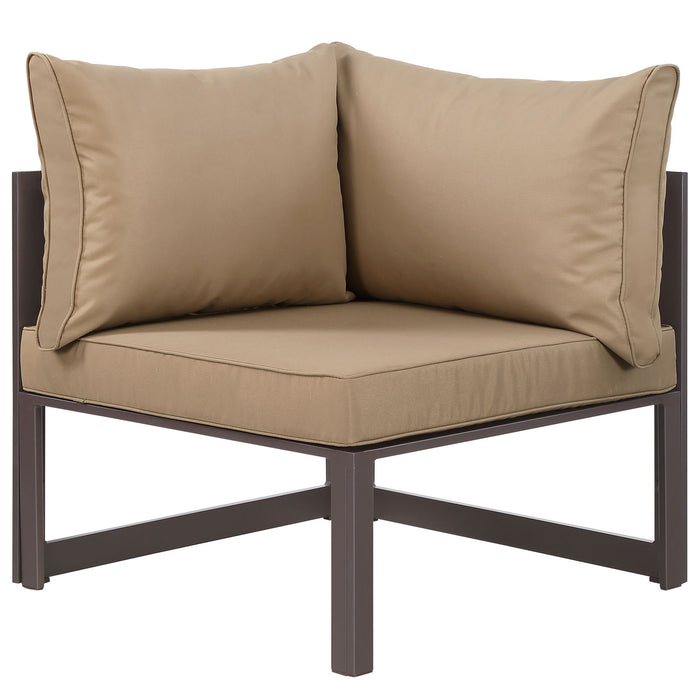 Fortuna Corner Outdoor Patio Armchair