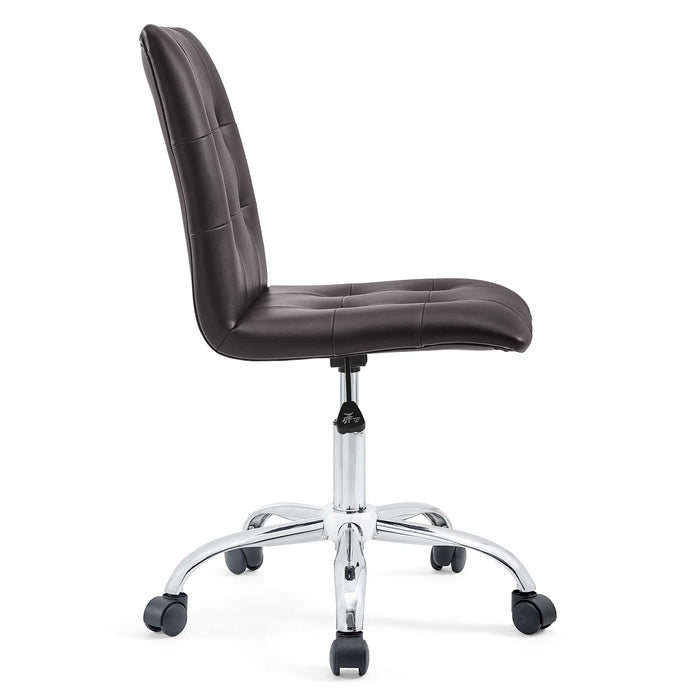 Prim Armless Mid Back Office Chair