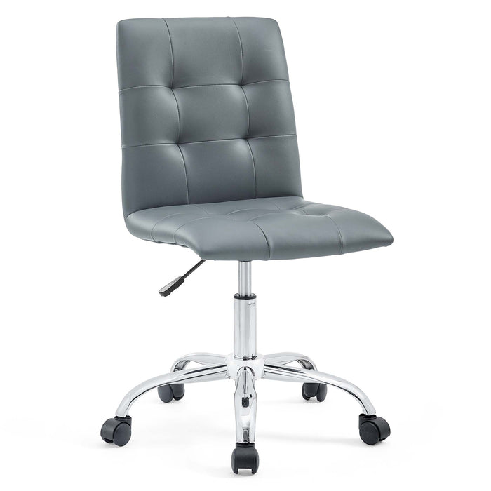 Prim Armless Mid Back Office Chair