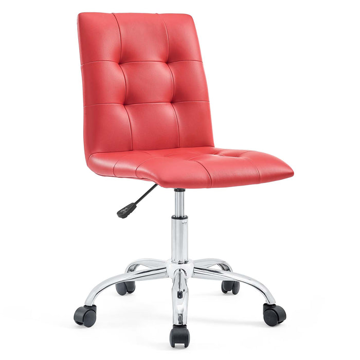 Prim Armless Mid Back Office Chair