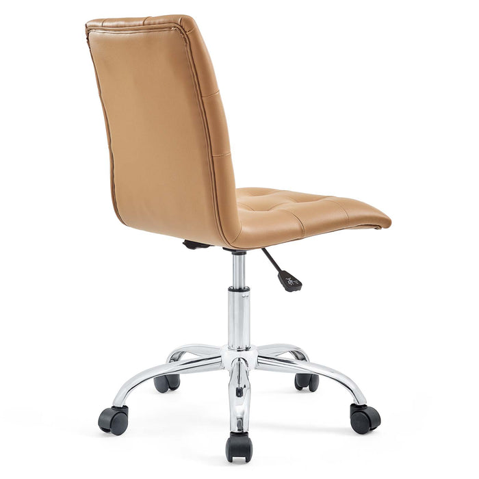 Prim Armless Mid Back Office Chair