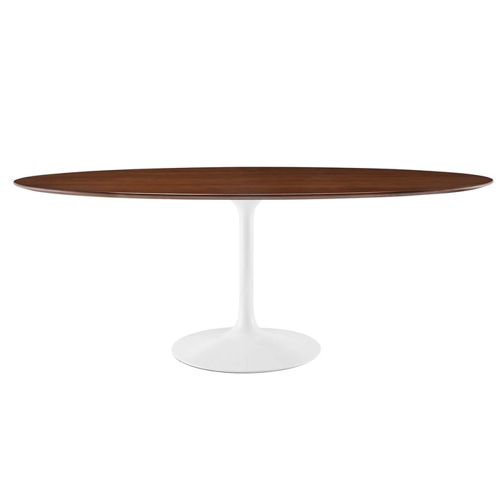 Lippa 78" Oval Wood Dining Table