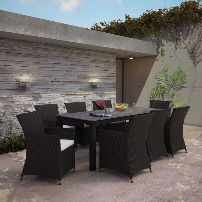 Junction 9 Piece Outdoor Patio Dining Set