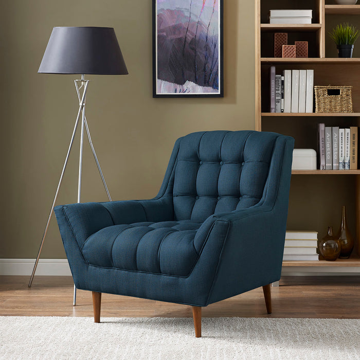 Response Upholstered Fabric Armchair