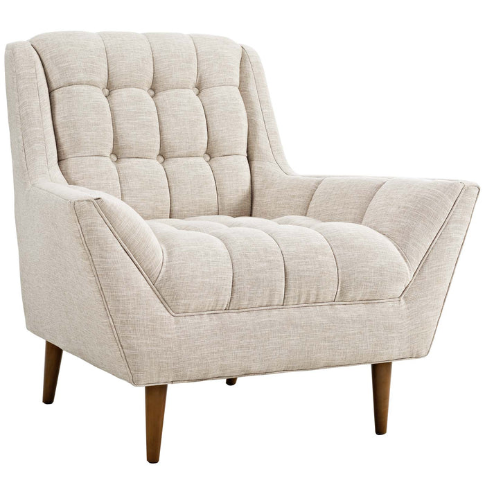 Response Upholstered Fabric Armchair