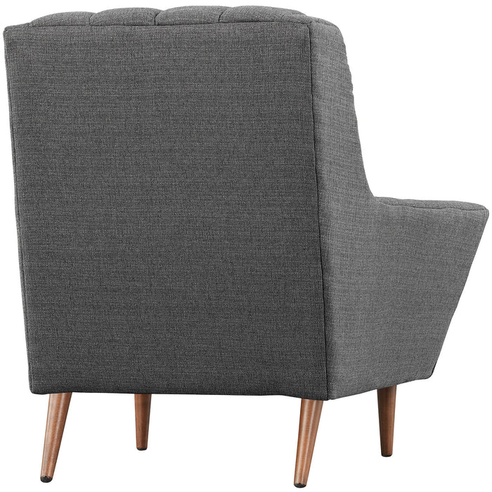 Response Upholstered Fabric Armchair