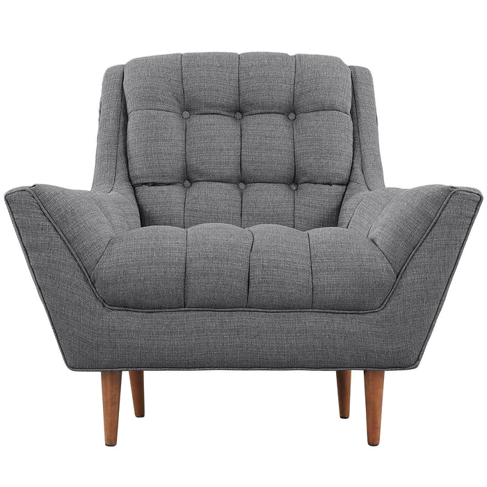 Response Upholstered Fabric Armchair