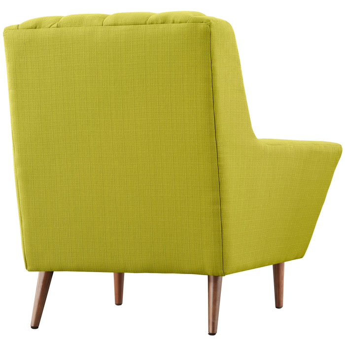 Response Upholstered Fabric Armchair