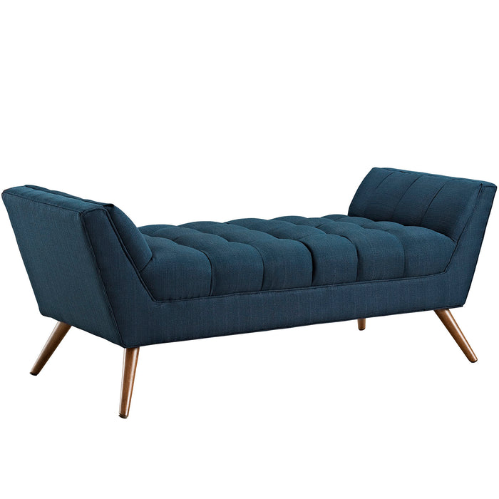 Response Medium Upholstered Fabric Bench