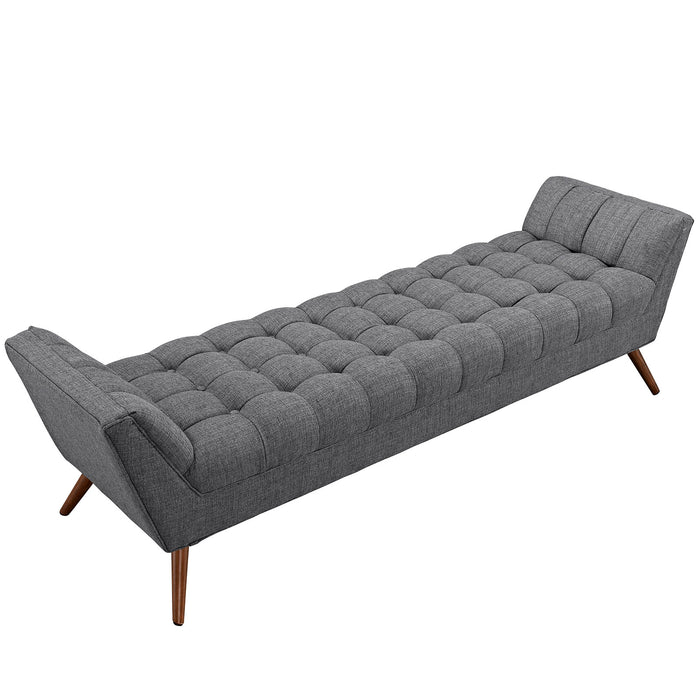 Response Upholstered Fabric Bench