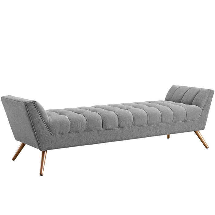 Response Upholstered Fabric Bench