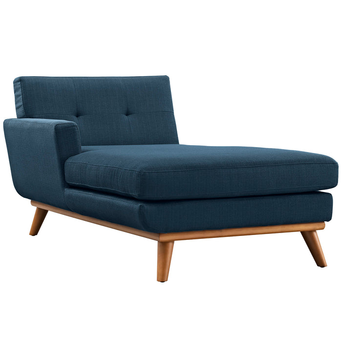 Engage Left-Facing Upholstered Fabric Chaise