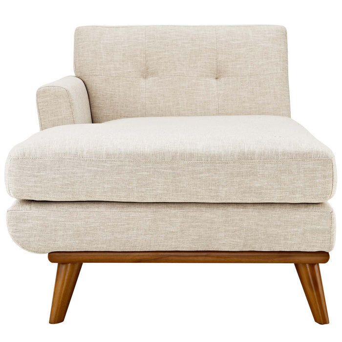 Engage Left-Facing Upholstered Fabric Chaise