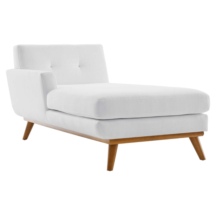 Engage Left-Facing Upholstered Fabric Chaise