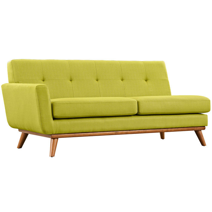 Engage Left-Arm Upholstered Fabric Loveseat