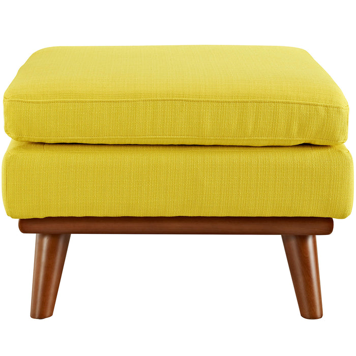 Engage Upholstered Fabric Ottoman