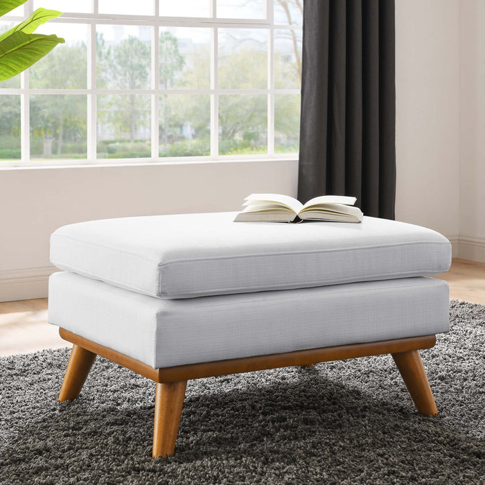 Engage Upholstered Fabric Ottoman