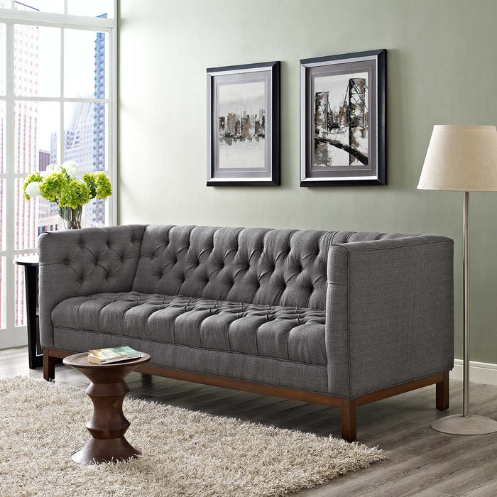 Panache Upholstered Fabric Sofa