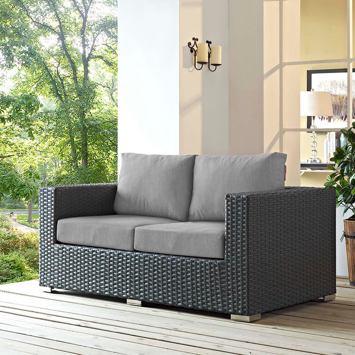 Sojourn Outdoor Patio Sunbrella® Loveseat