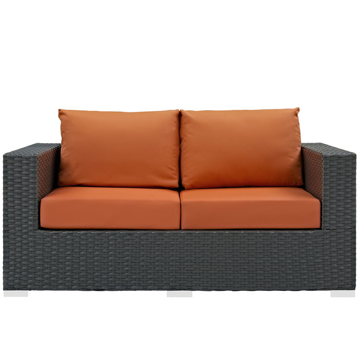 Sojourn Outdoor Patio Sunbrella® Loveseat