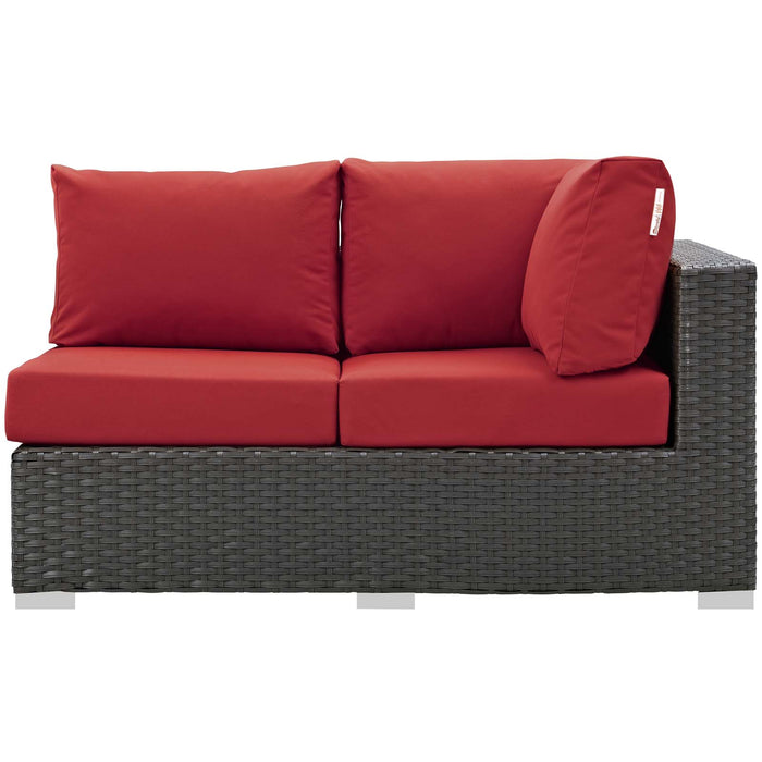 Sojourn Outdoor Patio Sunbrella® Right Arm Loveseat