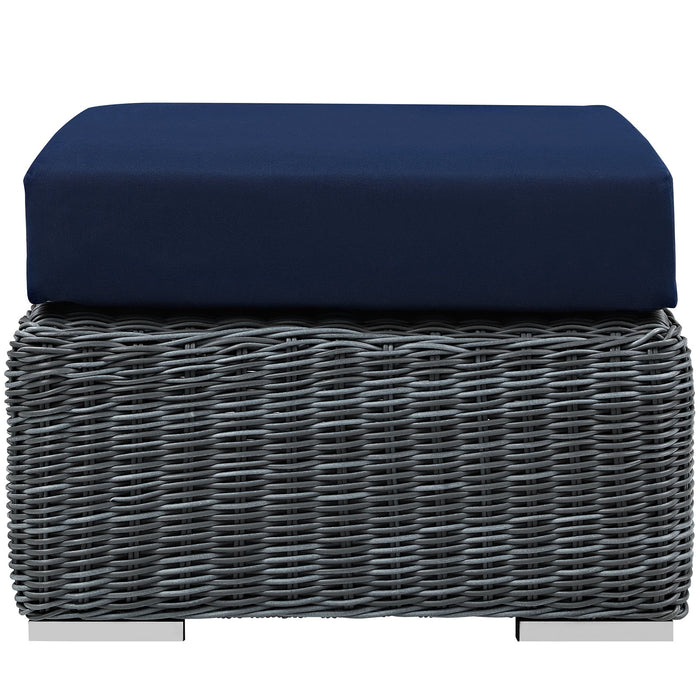 Summon Outdoor Patio Sunbrella® Ottoman