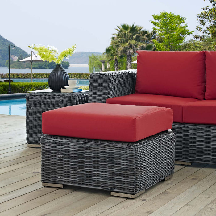 Summon Outdoor Patio Sunbrella® Ottoman