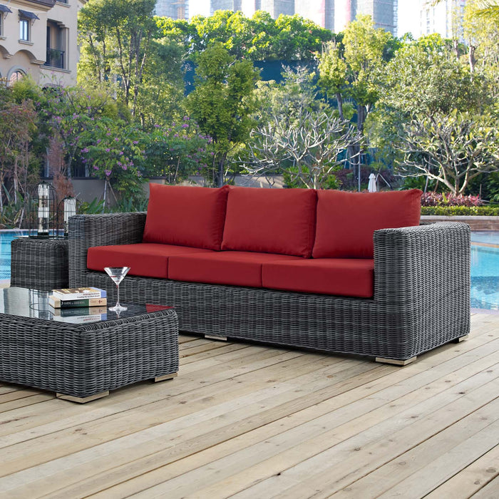 Summon Outdoor Patio Sunbrella® Sofa