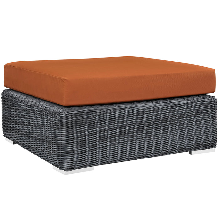 Summon Outdoor Patio Sunbrella® Square Ottoman