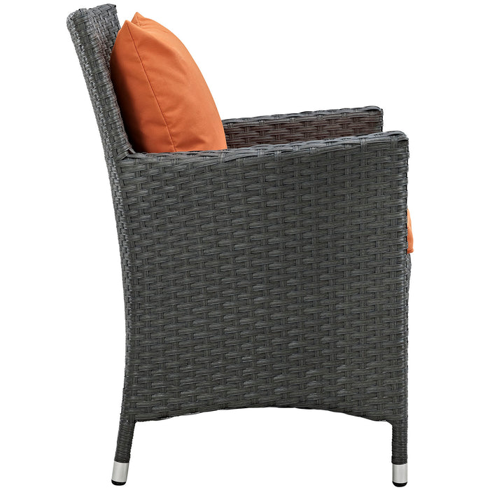 Sojourn Dining Outdoor Patio Sunbrella® Armchair