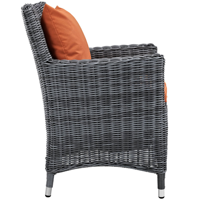 Summon Dining Outdoor Patio Sunbrella® Armchair