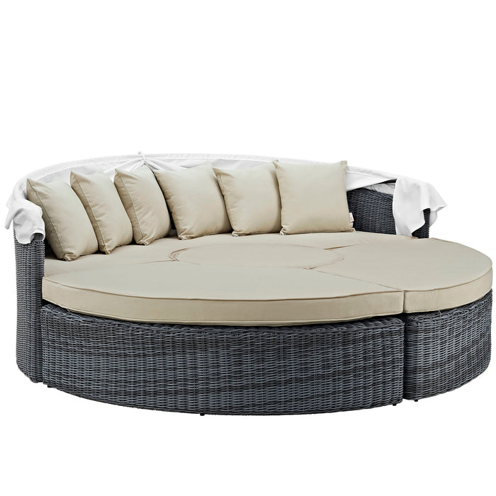 Summon Canopy Outdoor Patio Sunbrella® Daybed