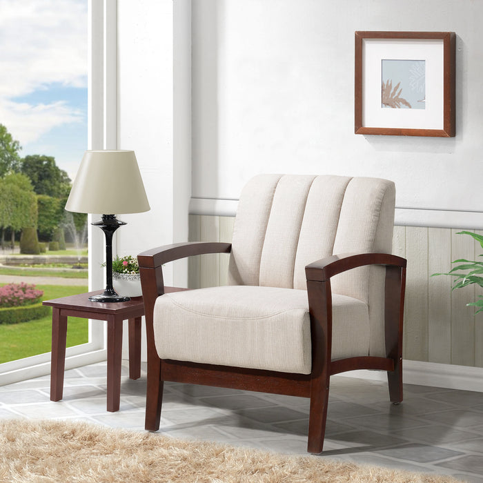 Enamor Upholstered Fabric Armchair