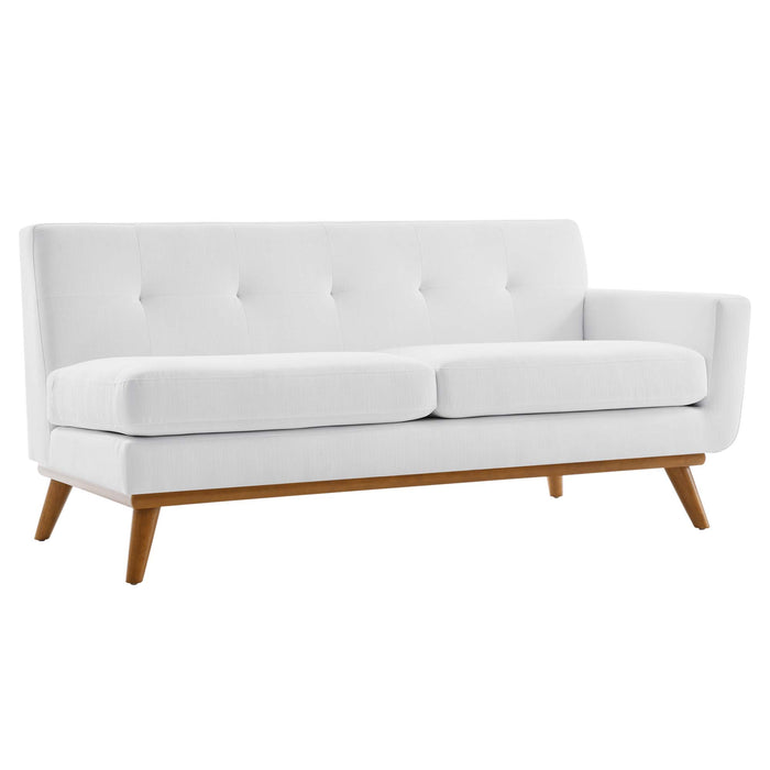 Engage Left-Facing Upholstered Fabric Sectional Sofa