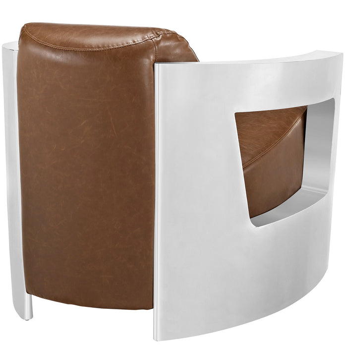 Trip Leather Lounge Chair