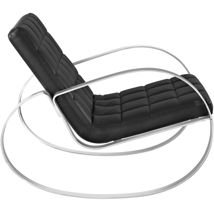 Gravitas Upholstered Vinyl Lounge Chair