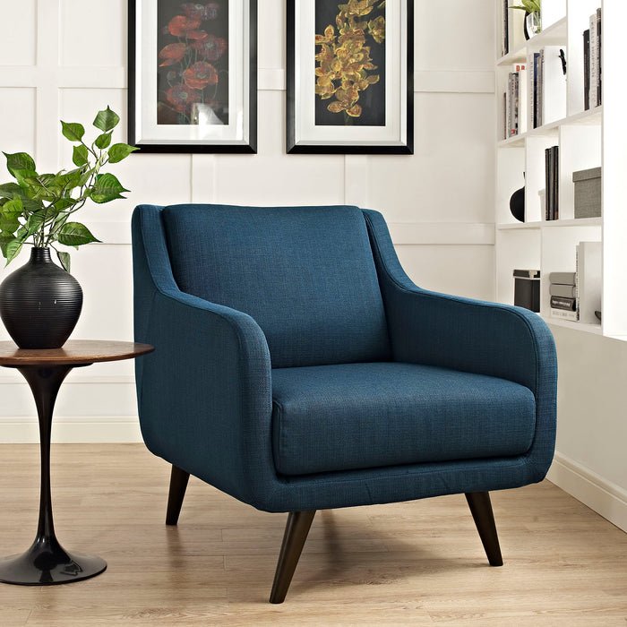 Verve Upholstered Fabric Armchair